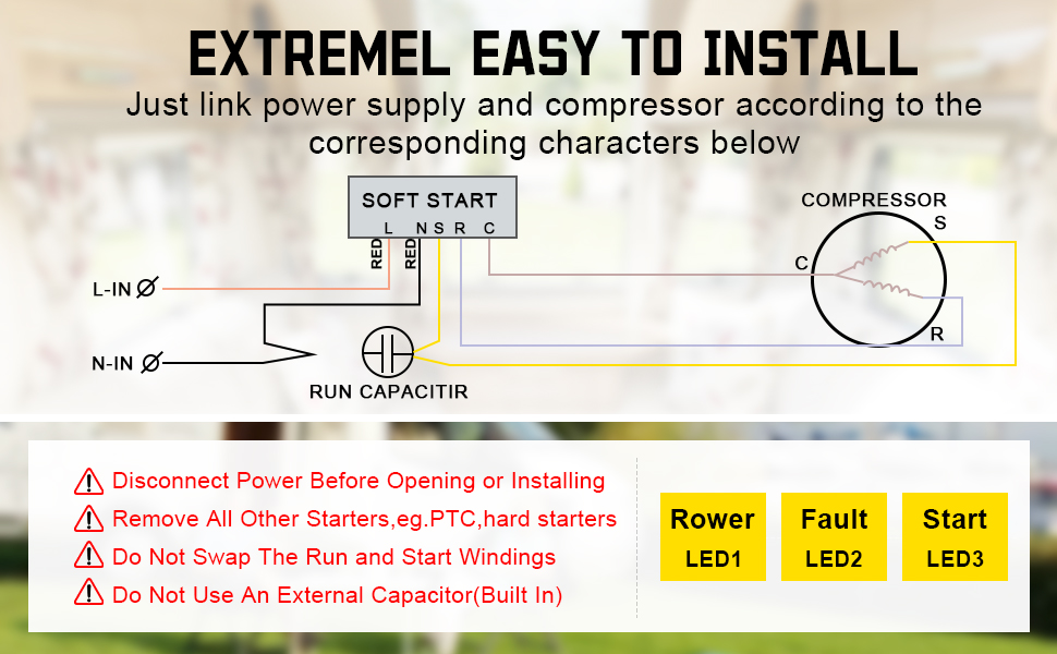 Rv Soft Start HighPerformance for Rv Air Conditioner Soft Start Kit for Air