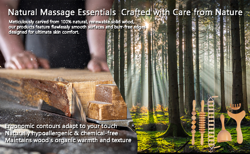 Amazon.com: OYAMEQICH Wood Therapy Massage Tools