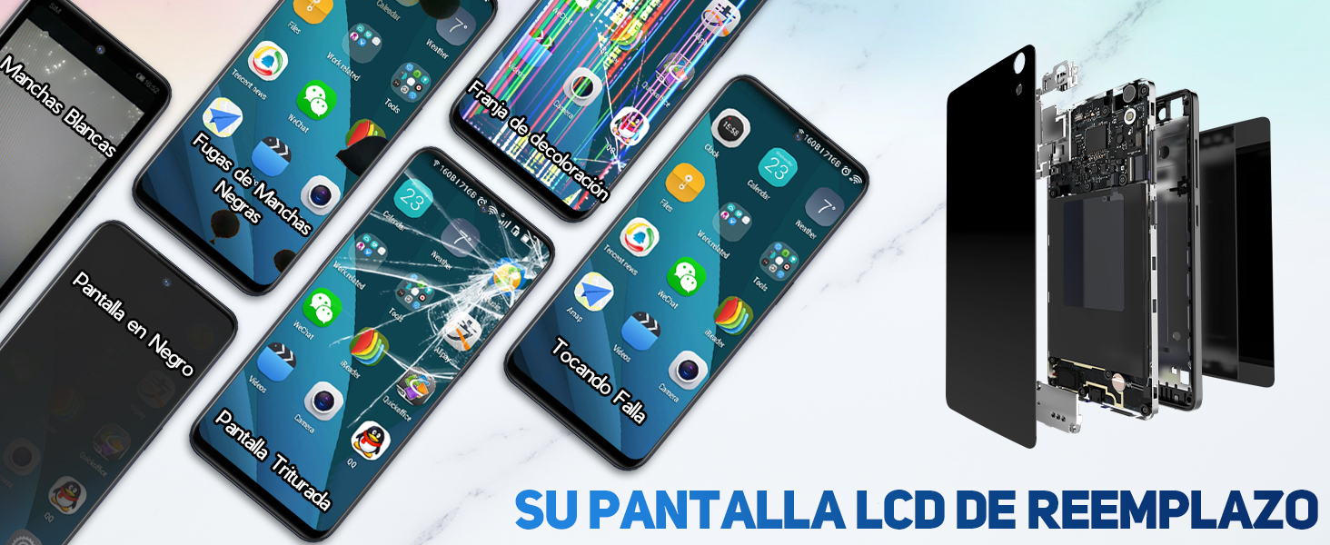 Reemplazo de Pantalla Táctil LCD Para TCL 305 306