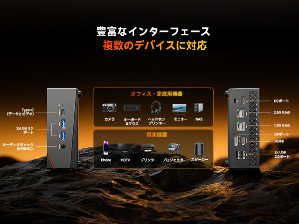 Amazon.co.jp: Ryzen7 5800u Mini PC Gaming PC (2023 New Edition
