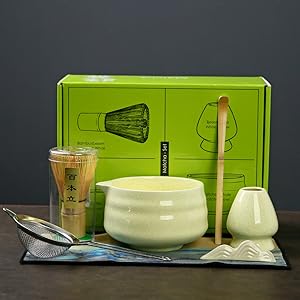 Amazon.com: Japan Matcha Set Matcha Whisk Matcha Bowl with