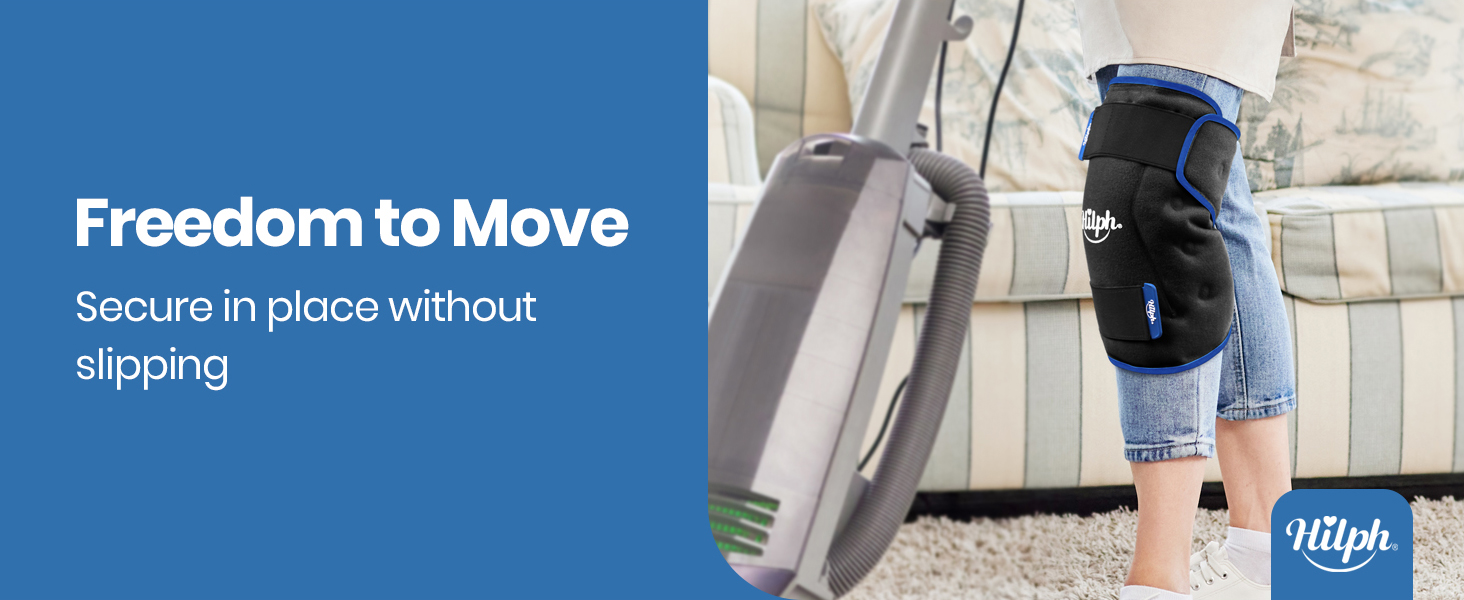 Hilph XL Ice Pack Wrap Around Entire Knee After Replacement Surgery