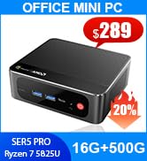 Amazon.com: Beelink Mini PC SER5 Pro, AMD Ryzen 7 5825U (Up