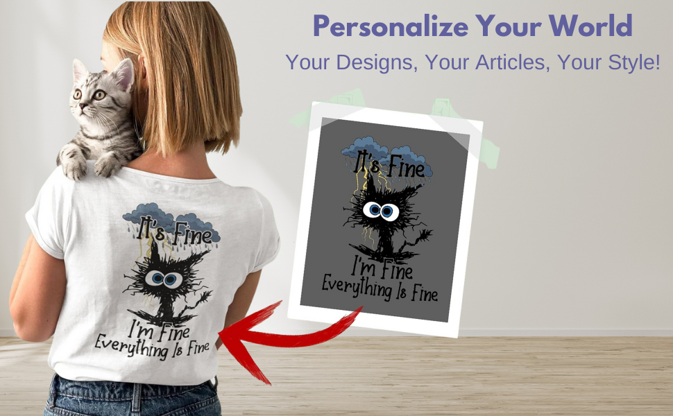 Custom Iron On Heat Transfers 12 Inch Adult Size DIY TShirt Heat