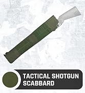 Fox Outdoor Products Tactical Shotgun Scabbard, Water-Resistant 600 Denier Gun Case, Adjustable S...