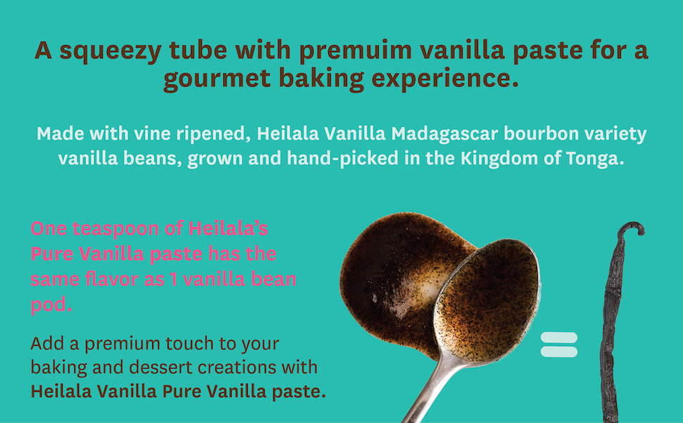 Heilala Gourmet Baking Vanilla Paste