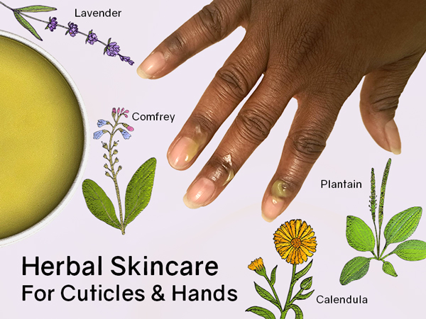 Epifany True Calendula Comfrey Herbal Salve 2oz healing for cuticles and dry hands