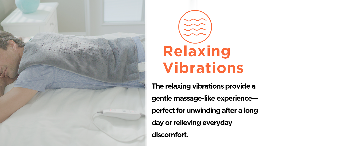 calming heat heating heated hot warm massage massager vibrations weighted weight pack knee leg