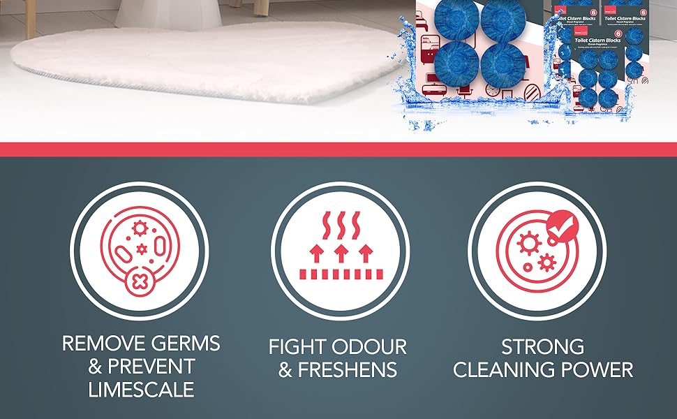 Toilet Cistern Blocks 72 Pack Toilet Blocks Toilet Fresheners