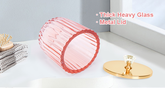  Clear Glass Apothecary Jars 