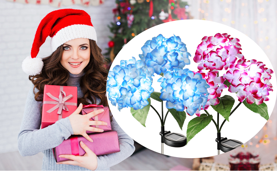 Waterproof LED Flowers Stake Lights