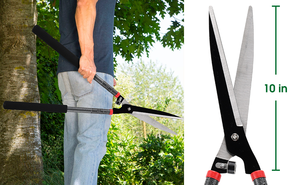 hedge garden shears clippers gardening bush trimmer manual trimming handheld borders