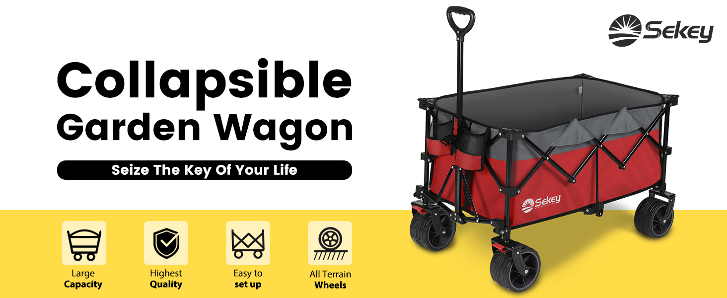 Collapsible Garden Wagon 