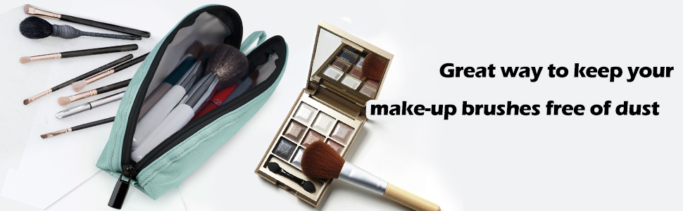 makeup brush travel case