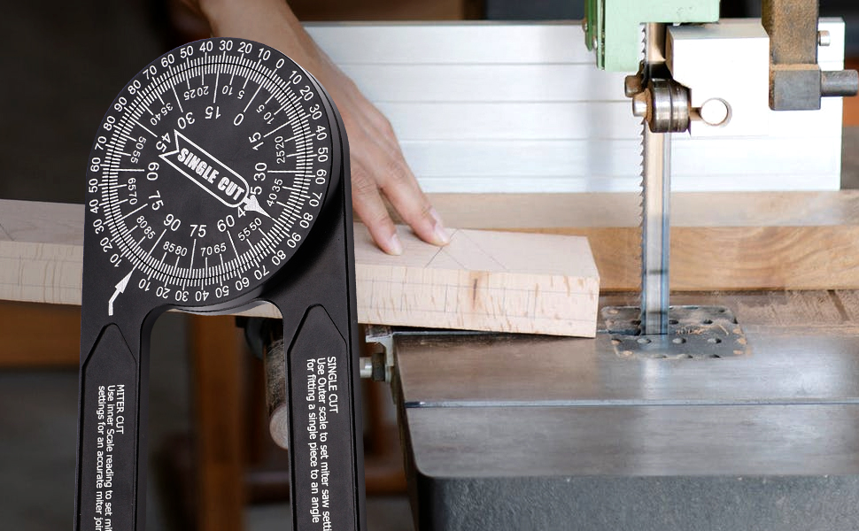 Miter Saw Protractor,Aluminum Angle Finder,7 Inch Mitre Saw Protractor