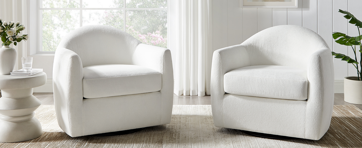 Swivel Arm Chair