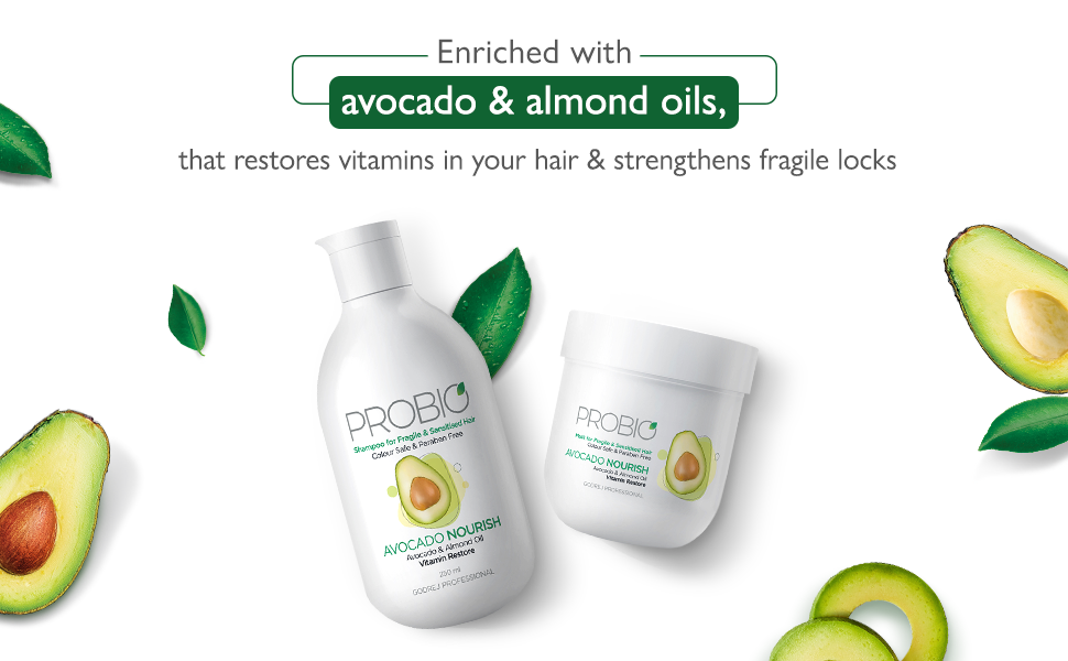 Hair care regime to fight fragile hair, Avocado Nourish Shampoo ,Avocado Nourish Mask, Argan oil