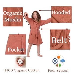 D&D Collection Kids Bathrobe