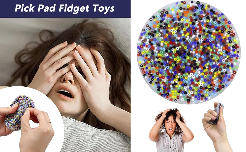 Pick Pad Fidget Toys Skin Picking Fidget Toys Sensory