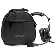 picture of ASA headset bag with headset next to it
