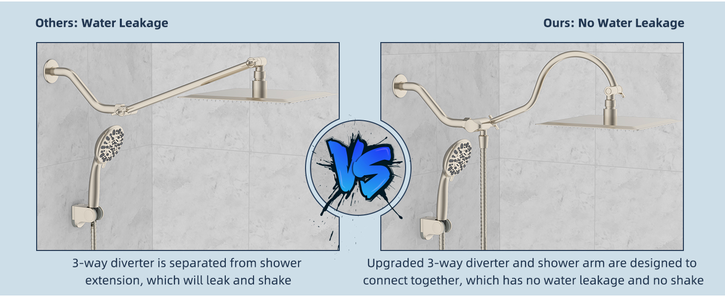 rainfall shower head