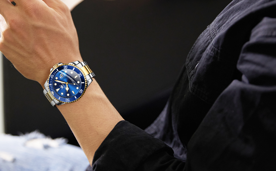 OLEVS Herren Armbanduhr