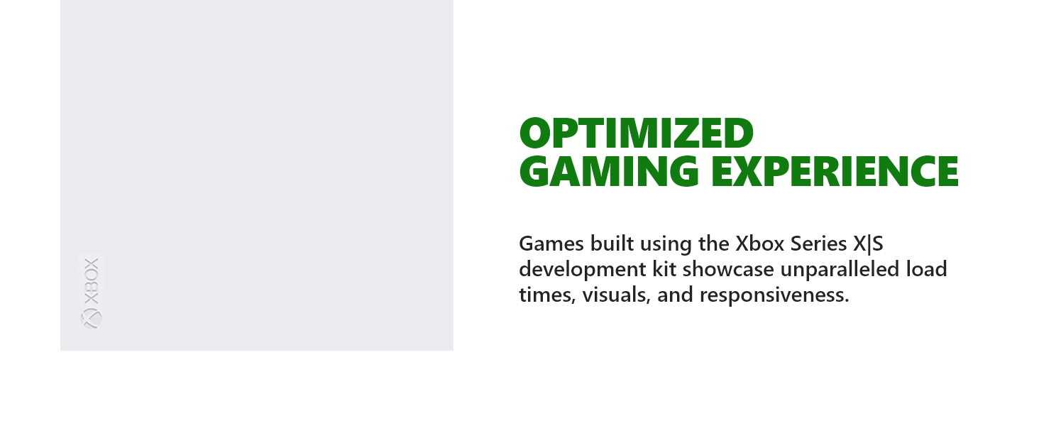 Optimized Gaming Experience