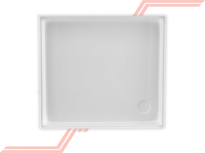 Top view of shower pan.