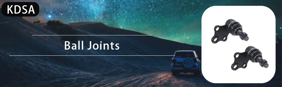 KDSA 2Pcs Front Suspension Ball Joints, Front Lower Ball