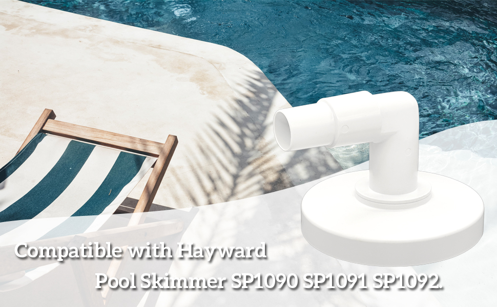 Sharutia Skimmer Vacuum Plate 6" Replacement for Hayward