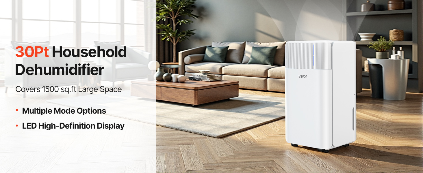 Dehumidifier for Home & Basement