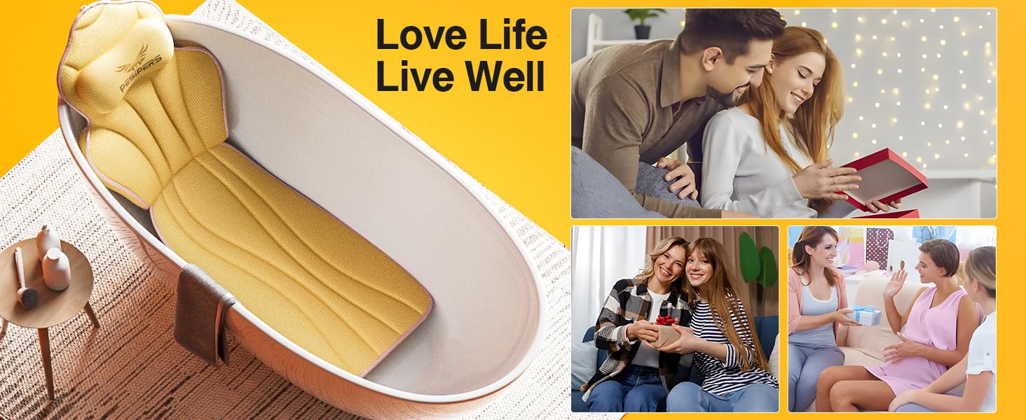 full body bath pillow for women