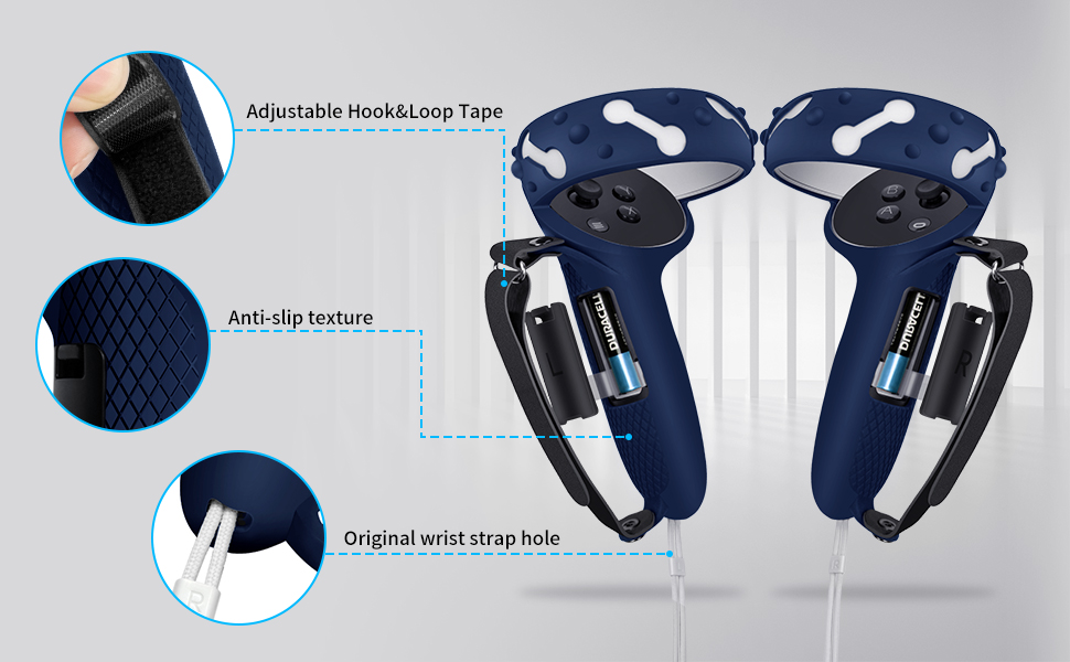 Grips Cover for Oculus/Meta Quest 2