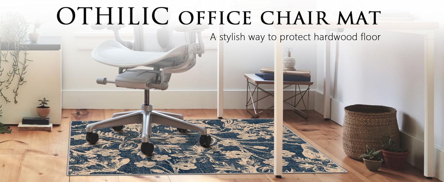 36''x48'' Chair Mat for Hardwood Floor, NonSlip Office