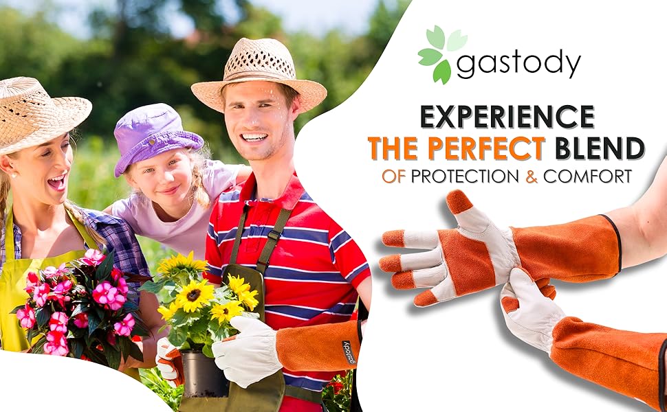 LEATHER GARDENIG GLOVES