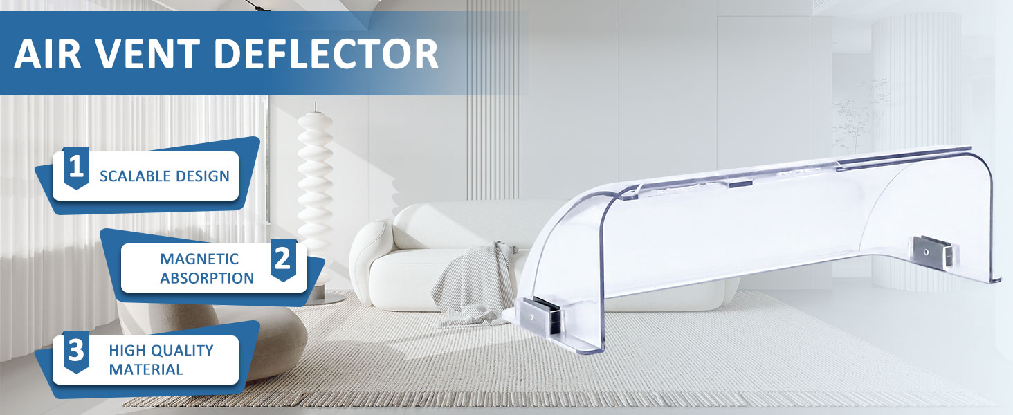 Air Vent Deflector Ceiling AC Air Vent Deflector Vent Covers for Ceiling