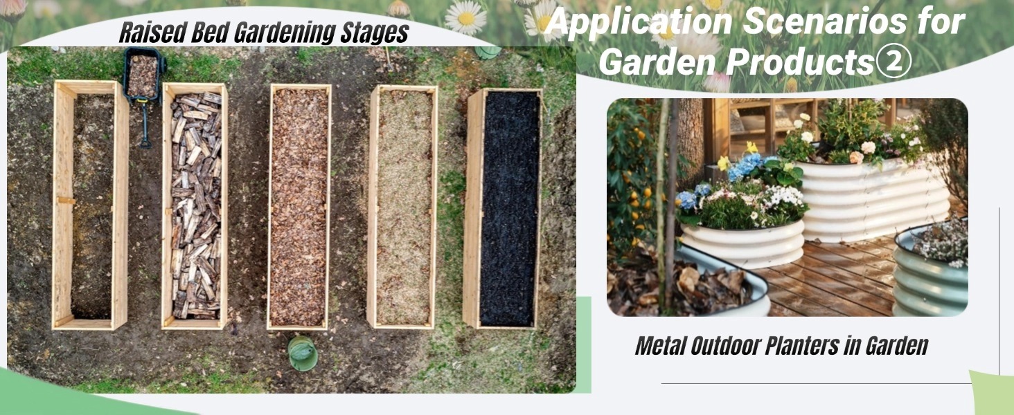 Raised Bed Gardening Stages