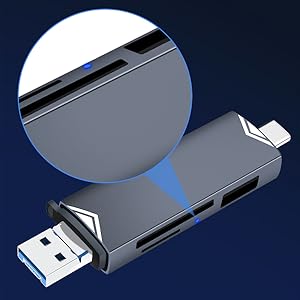 adaptateur usb c carte sd
