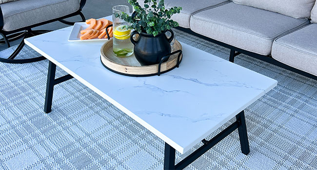 outdoor coffee table