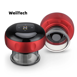 Cupping Remedy Massager, 3 in 1 Vacuum Remedy Machine Handheld Scraping Instruments with 12 Stage Temperature and Suction, for Chill out Stiffness Muscular tissues, Relieves Ache 14 Back Massager