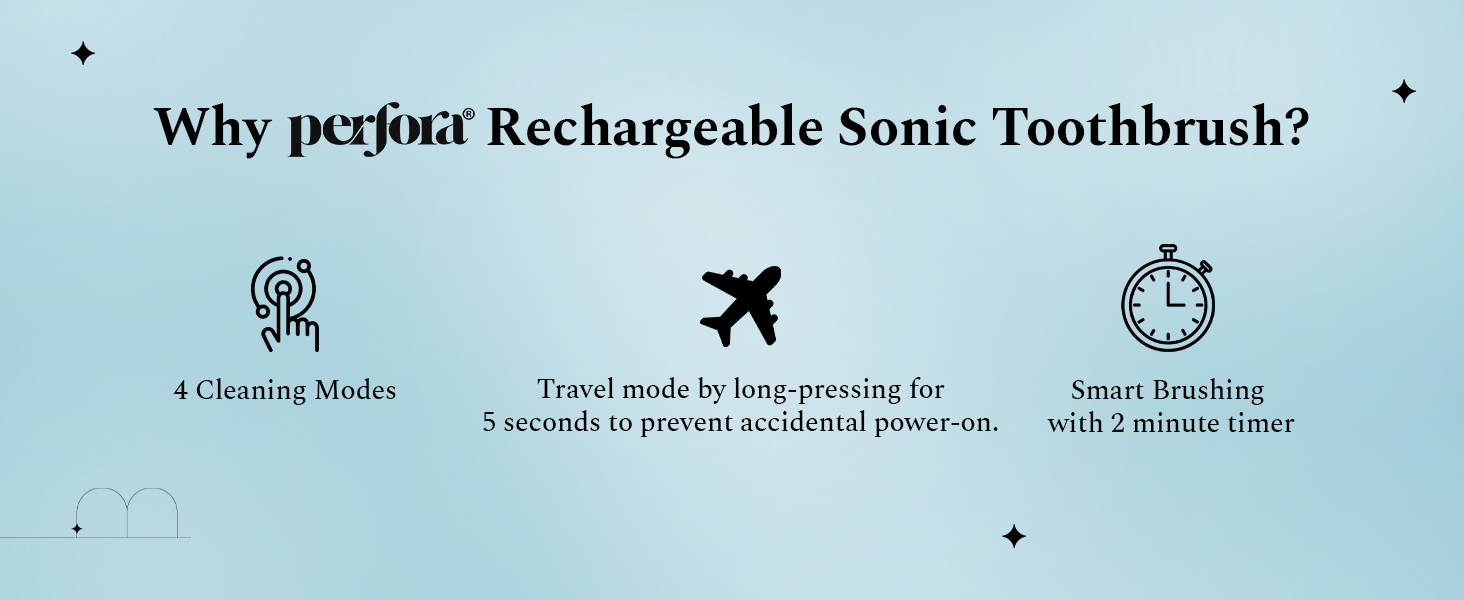 Sonic Rechargeable V3 Electric Toothbrush