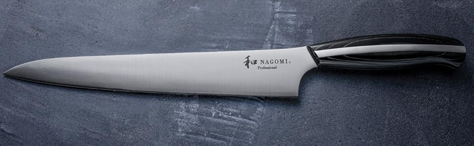 Amazon | スライサー包丁(刃渡り240mm)【和 NAGOMI Professional