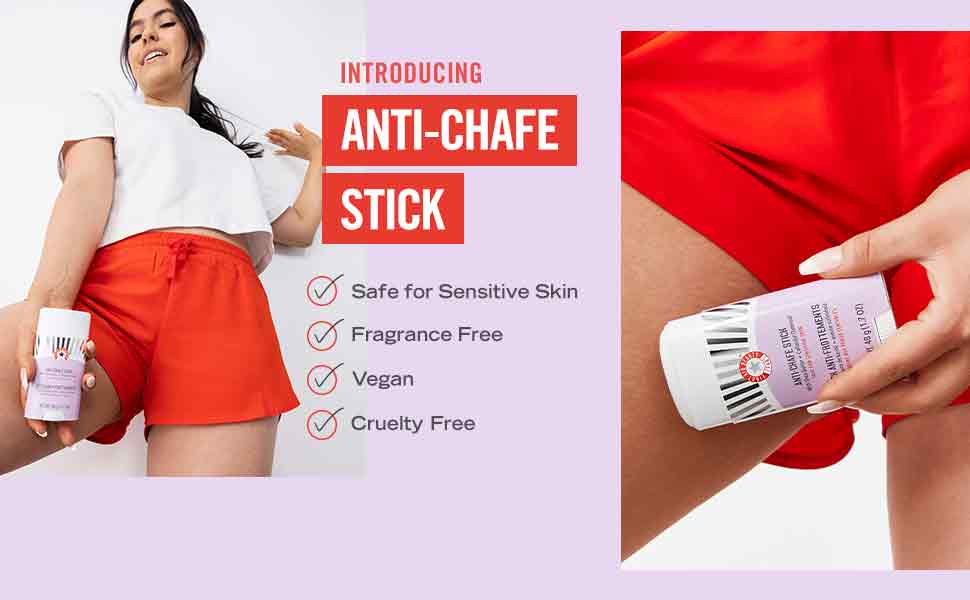 First Aid Beauty Anti Chafe Stick with Shea Butter + Colloidal Oatmeal - Anti Chafe Gel European Wax Center