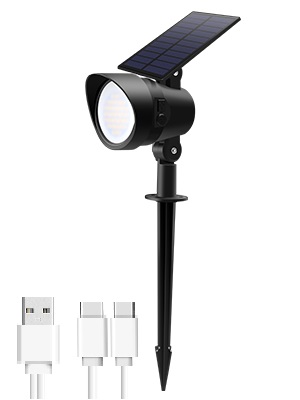 Solar Spot Lights Outdoor Solar Powered Landscape Light