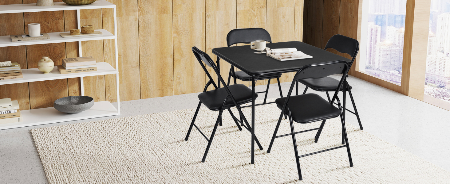 folding card table