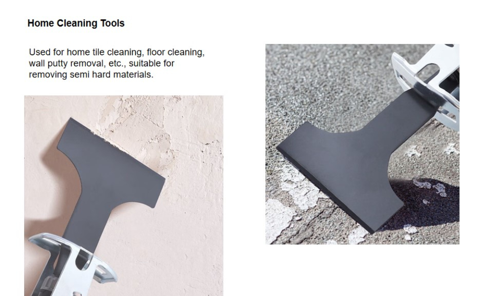 4PCS Reciprocating Saw Scraper Blade, Tile Cleaning Scraper Scraping