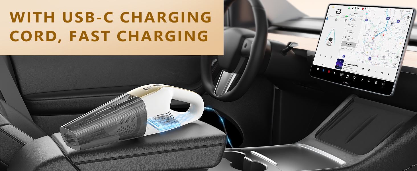 powerful car vacuum cleaner high power portable mini vacuums suction cordless wireless handheld