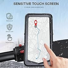 phone holder waterproof ; mobile holder for bike ; bike mobile holder waterproof ; mobile bike mount