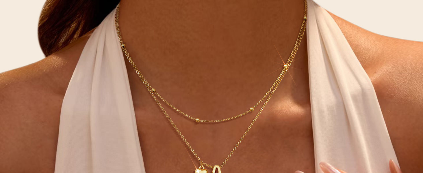 gold necklace