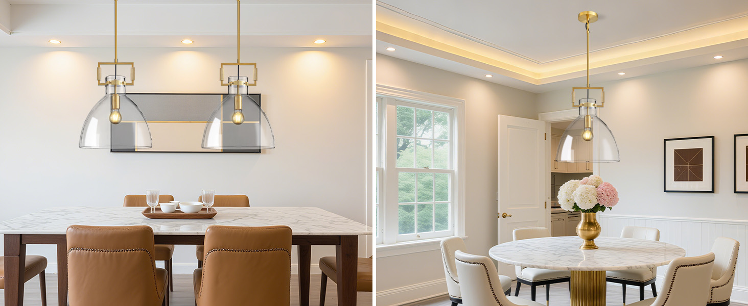 glass pendant light